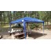 Quictent 8x8 ft EZ Pop Up Canopy Instant Folding Gazebo Outdoor Party Tent Beach tent W/ Bag Navy Blue   